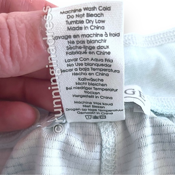 NWT PJ Salvage Polar Bear Print Velour Thermal Sleep Joggers In Ice Blue Medium - Picture 9 of 13